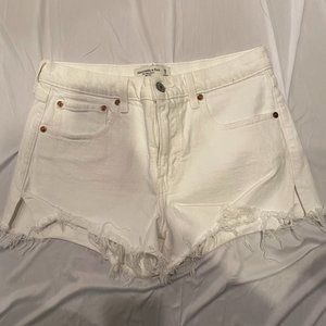 Abercrombie, mom shirt, mid-rise, size 2